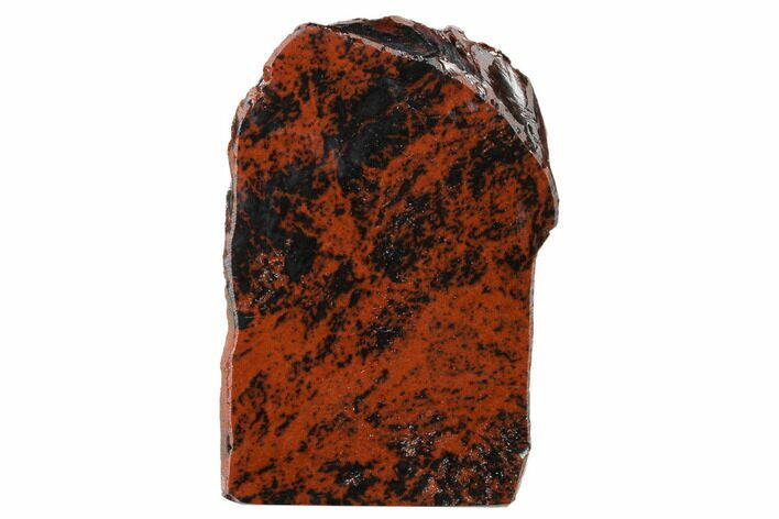 Polished Mahogany Obsidian Section - Mexico #153541
